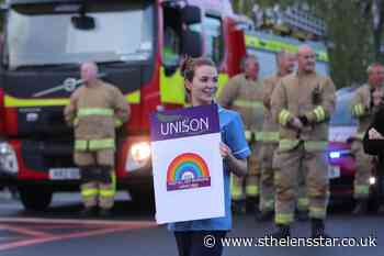 Bus drivers and firemen show support for NHS in NI - St Helens Star