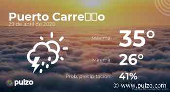 El clima para hoy en Puerto Carreño, 29 de abril de 2020 - Pulzo