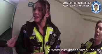 Watch: Brave police officer in tears after vile thug spits in her face