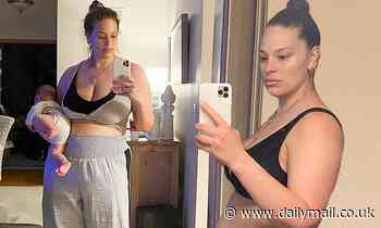 Ashley Graham shares images of her postpartum body three months after giving birth