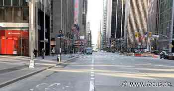 USA: Wirtschaft bricht ein - „eine Katastrophe nach nur zwei Wochen Lockdown“ - FOCUS Online