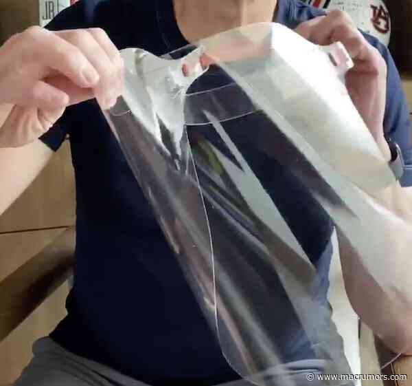 Apple Has Shipped 7.5 Million Face Shields to Healthcare Workers Worldwide