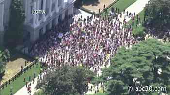 WATCH LIVE: 'Reopen California' protests demanding Gov. Newsom lift COVID-19 restrictions held in Sacramento