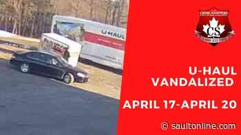 Crime Stoppers: U-Haul Vandalized