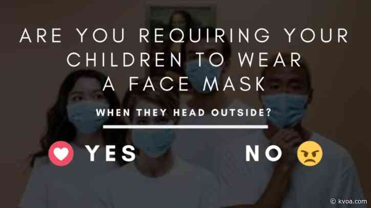 CDC shares how old kids should be to don face mask