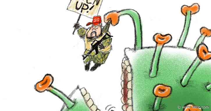Bagley Cartoon: Feed Me!
