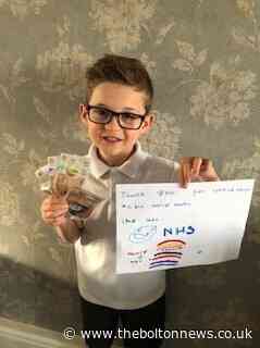 Coronavirus sees Bolton boy auction his toys for NHS charity - The Bolton News