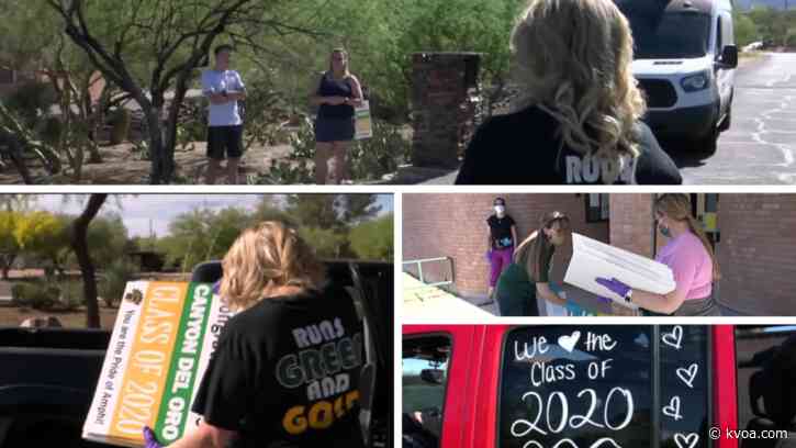 Amphi High School teachers surprise students to celebrate their accomplishments