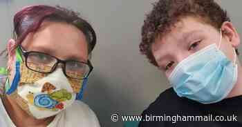 Mum makes amazing face masks for hospital where PPE scaring kids