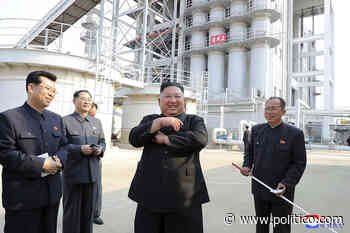 North Korea’s Kim Jong Un appears in public amid health rumors, state media reports