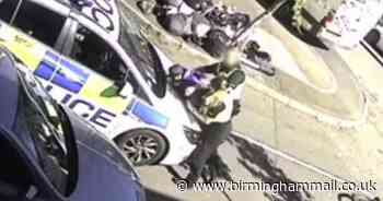 Watch as 'innocent cyclist repeatedly punched by police officer'