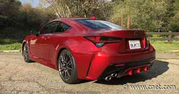 The 2020 Lexus RC F looks rad in red     - CNET