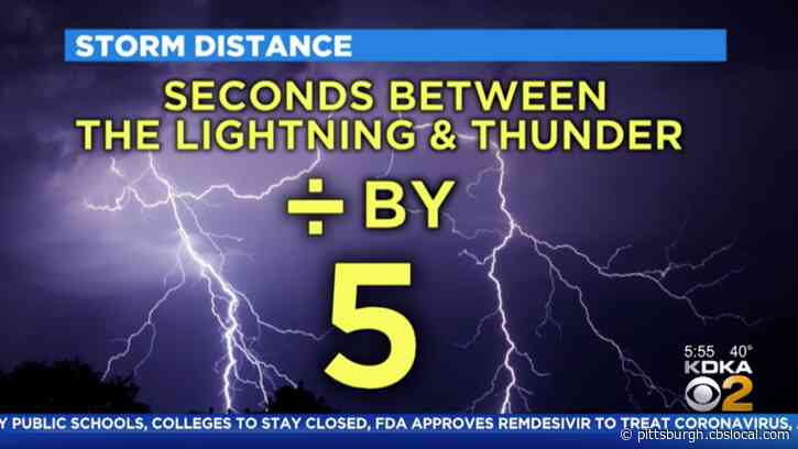 Hey Ray! How To Determine How Far Away A Thunderstorm Is From You