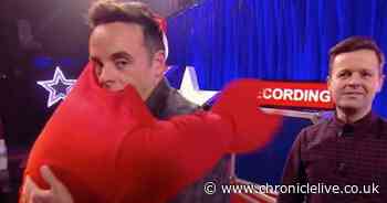 Ant left stunned as BGT contestant tells him they're related