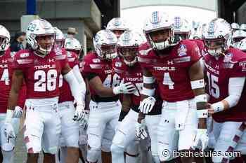 Temple adds Rhode Island to 2026 football schedule - FBSchedules.com