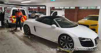 Police seize uninsured Audi R8 supercar - worth up to £110k