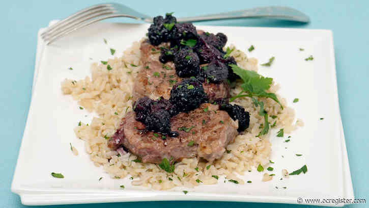 Recipe: Blackberries add zest to pork tenderloin medallions