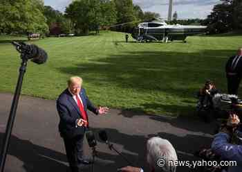 Trump spends weekend at 'rustic' Camp David tweeting about Biden, Flynn and 'Russia hoax'