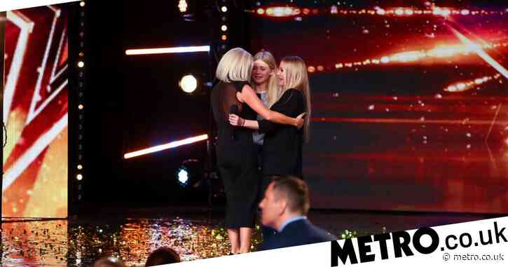 Britain’s Got Talent viewers are crying as Amanda Holden chooses mother and daughter Honey and Sammy as Golden Buzzer act