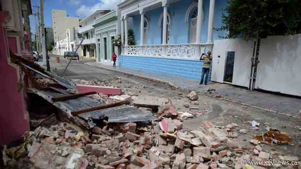 Damage reported as 5.4 quake strikes Puerto Rico