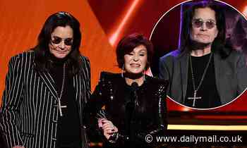 Sharon Osbourne reveals Ozzy is in 'good spirits' and 'doing good' as he battles Parkinson's disease
