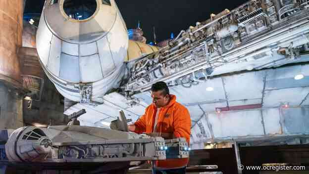 Watch ‘Cake Boss’ make 8-foot-long Millennium Falcon cake at Disneyland’s Star Wars land