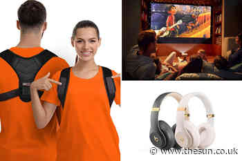 Best gadgets to get you through lockdown – from a mini-projector to a vest that stops you hunching over your d - The Sun