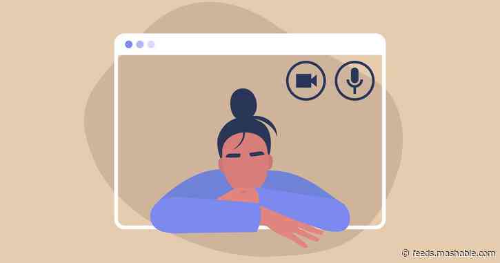 We're all over video calls. This artist did something about it.