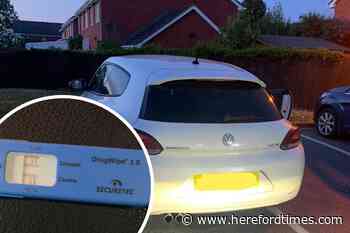 Lock knife and bat found in car stopped in Herefordshire