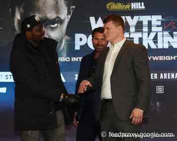 Dillian Whyte vs. Alexander Povetkin will take place without fans