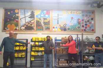 Orillia Cricket Club goes to bat for Sharing Place Food Centre - OrilliaMatters