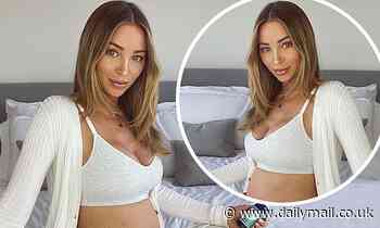 Pregnant Lauren Pope reveals she is now in her third trimester