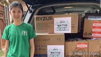 This Texas teen delivered 10,000 masks to medical workers. She's also fighting a stigma - CNN