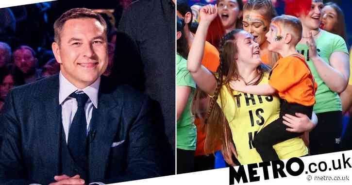 David Walliams donates £10k to his BGT golden buzzer act Christian who is walking 3 miles on his frame for NHS