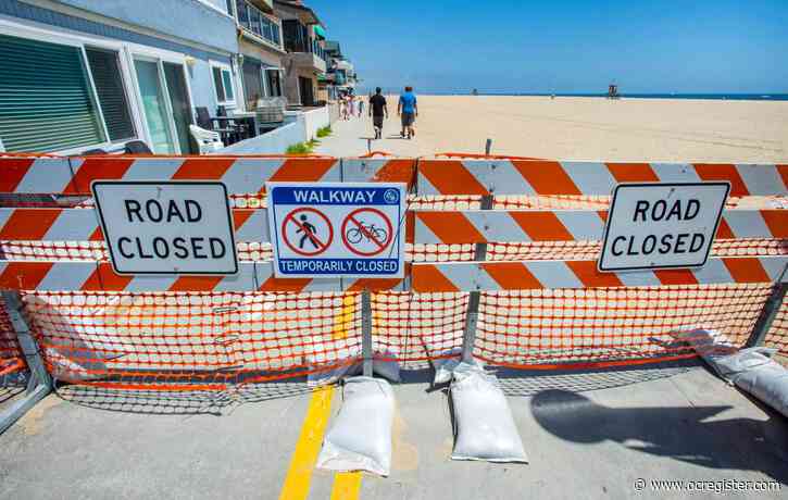 Thousands of beachgoers pour into Newport Beach, hundreds in San Clemente, city officials say