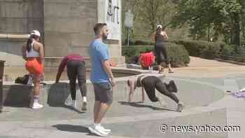 City officials warn the public, continue social distancing measures outdoors