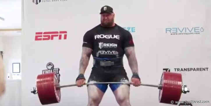 'Game of Thrones' Star Hafthor Julius Bjornsson Sets World Record for Deadlift - Watch! (Video)