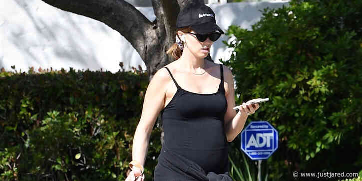 Katherine Schwarzenegger Puts Her Baby Bump on Display While on a Dog Walk Amid Quarantine