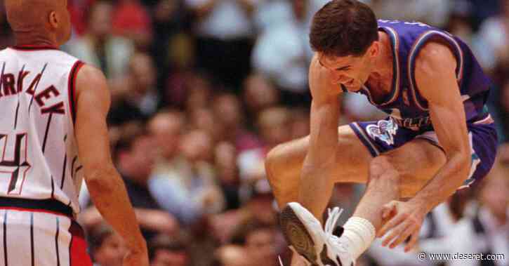 Looking back: How John Stockton sent the Utah Jazz to first NBA Finals ...  and this sports writer to a barstool in Chicago