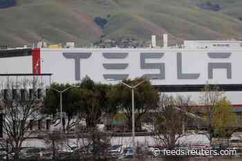Tesla to extend furlough for some employees by another week: internal email