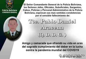 Policía que trabajaba en Radio Patrulla 110 de Montero falleció por coronavirus - EL DEBER