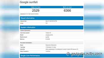 Google Pixel 4a Spotted on Geekbench With 6GB RAM Ahead of Expected Launch: Report