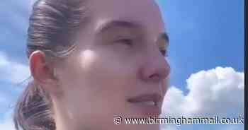 Helen Flanagan stranded on motorway as she delivers PPE for NHS work
