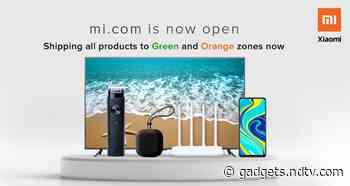 Redmi, Mi, Poco Phones Now on Sale via Online Platforms in Green and Orange Zones