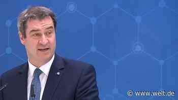 Pressekonferenz mit Söder und Spahn