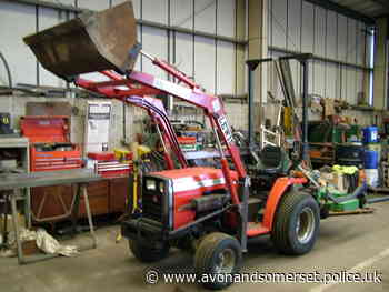 Appeal over tractor stolen from Camerton