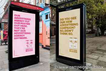 We're OK Hun: wine brand shifts from festivals to outdoor ads during lockdown