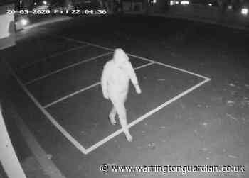 CCTV of arson attack at Radley Common Community Centre