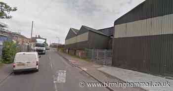 Man injured in oil drum explosion at industrial unit