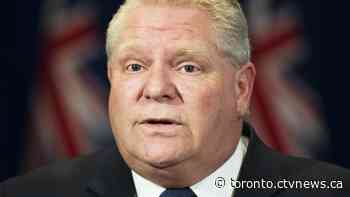 Ontario Premier Doug Ford makes COVID-19-related announcement